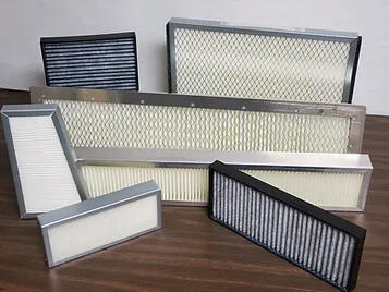 photo of our cabin air filtration filters