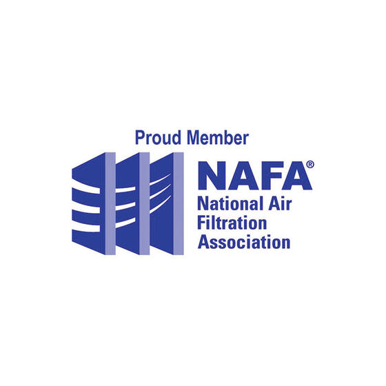 proud member of NAFA (National Air Filtration Association) seal